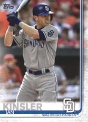 2019 Topps Base Set Ian Kinsler #525 card