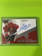 2020-21 Upper Deck Ultimate Collection Ultimate Signatures Rookies Ian Mitchell #USR-IM card