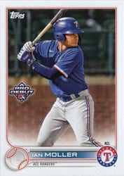 2022 Topps Pro Debut Base Set Ian Moller #PD-5 card