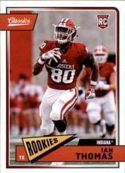 2018 Panini Classics Base Set Ian Thomas #291 card