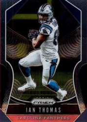 2019 Panini Prizm Base Set Ian Thomas #177 card