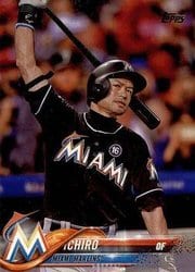 2018 Topps Base Set Ichiro #157 card
