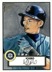 2018 Topps Gallery Heritage Ichiro #H-10 card