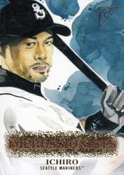 2018 Topps Gallery Impressionists Ichiro #I-4 card