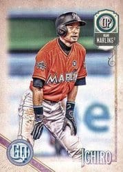 2018 Topps Gypsy Queen Base Set Ichiro #35 card