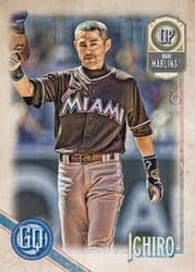 2018 Topps Gypsy Queen Base Set Ichiro #35b card