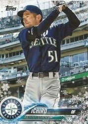 2018 Topps Holiday Base Set Ichiro #HMW35 card