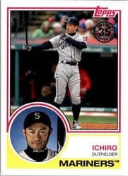 2018 Topps Update 1983 Topps Ichiro #83-27 card