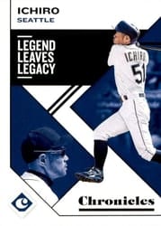 2019 Panini Chronicles Base Set Ichiro #18 card