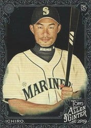 2019 Topps Allen & Ginter X Base Set Ichiro #60 card