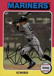 2019 Topps Archives Base Set Ichiro #150 card