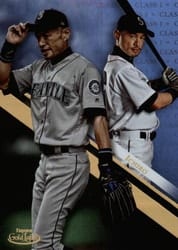 2019 Topps Gold Label Base Set Ichiro #55 card