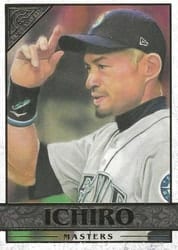 2020 Topps Gallery Base Set Ichiro #175 card