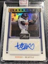 2022 Panini Three and Two Legendary Signatures Ichiro #LS-IS card