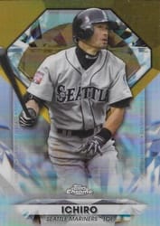 2022 Topps Chrome Update Diamond Greats Die-Cuts Ichiro #DGC-48 card