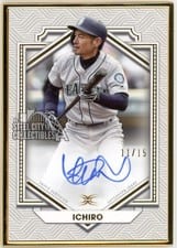 2022 Topps Definitive Collection Framed Autographs Ichiro #DCFA-ICH card