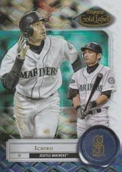 2022 Topps Gold Label Base Set Ichiro #17 card
