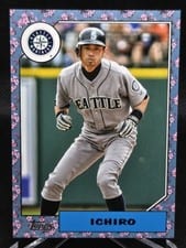 2022 Topps Japan Edition 1987 Topps Cherry Tree Ichiro #87B-26 card