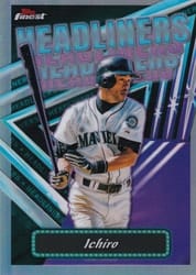 2023 Finest Headliners Ichiro #FH-14 card