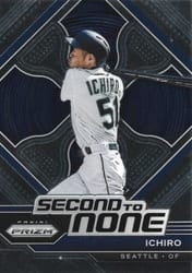 2023 Panini Prizm Second to None Ichiro #SN5 card