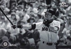 2023 Topps Black & White Base Set Ichiro #51 card