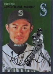 2023 Topps Chrome Platinum Anniversary Base Set Ichiro #363 card