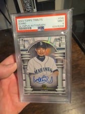 2023 Topps Tribute Olympus Autographs Ichiro #OA-I card