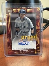 2024 Topps Grand Gamers Autographs Ichiro #GOGA-I card