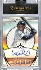 2024 Topps Luminaries Hit Kings Autographs Ichiro #HK-I card