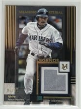 2024 Topps Museum Collection Meaningful Material Relics Legends Ichiro #MMRL-I card