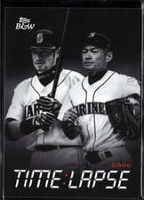 2025 Topps Black & White Time Lapse Ichiro #TL2 card