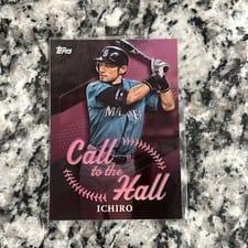 2025 Topps Call to the Hall Ichiro #CTH-24 card