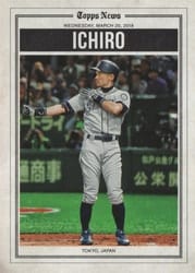 2025 Topps History of Japanese Baseball Ichiro #HB-10 card