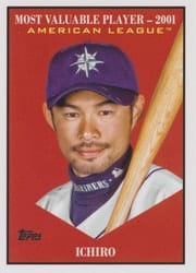 2025 Topps Update Most Valuable Ichiro #MV-24 card