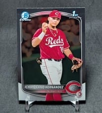 2025 Bowman Chrome Prospects Ichiro Cano Hernandez #BCP-18 card