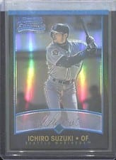 2001 Bowman Chrome Ichiro Suzuki #351 card
