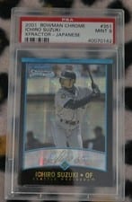 2001 Bowman Chrome Ichiro Suzuki #351 card