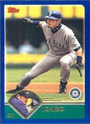 2003 Topps Base Set Ichiro Suzuki #100 card
