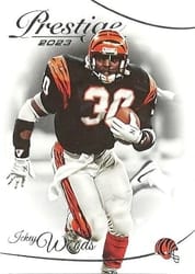 2023 Panini Prestige Base Set Ickey Woods #59 card