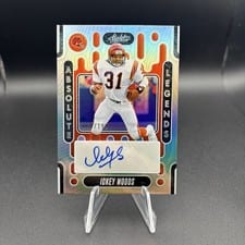 2024 Panini Absolute Absolute Legends Signatures Ickey Woods #ALS-IWS card