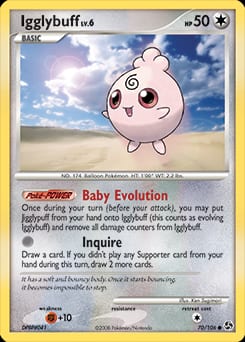 Great Encounters Igglybuff #70 card