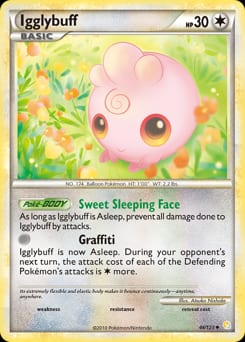 2010 HeartGold & SoulSilver Igglybuff #44 card