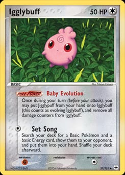 Hidden Legends Igglybuff #37 card