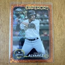 2024 Topps Pro Debut Chrome Autographs Ignacio Alvarez #PDC-186 card