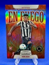 2025 Panini Prizm FIFA Club World Cup En Fuego Igor Jesus #6 card