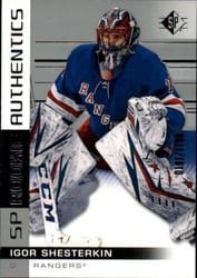 2019-20 SP Base Set Igor Shesterkin #104 card