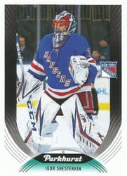 2020-21 Parkhurst Base Set Igor Shesterkin #154 card