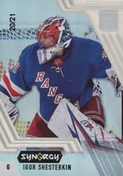 2020-21 Upper Deck Synergy Base Set Igor Shesterkin #50 card