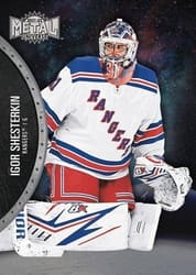 2021-22 SkyBox Metal Universe Base Set Igor Shesterkin #84 card
