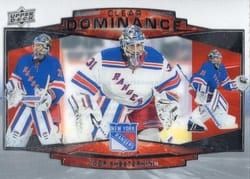 2022-23 Upper Deck Clear Dominance Igor Shesterkin #CD13 card